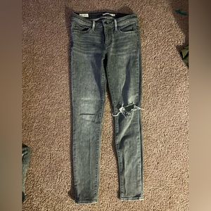 Hunter and Brown denim skinny jeans S26 or XS